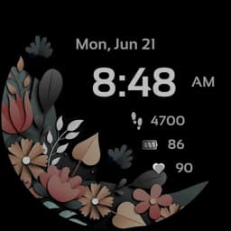 NXV70 Flora Spring Watch Face