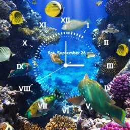 Clock Wallpaper Lock Screen