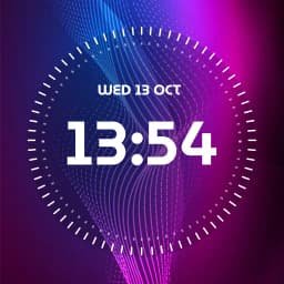 Digital Clock Live Wallpaper