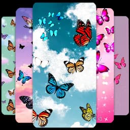 Butterflies Wallpaper - Girly